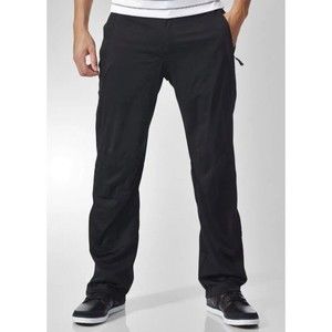ADIDAS ClimaProof Advanced Rain Black Waterproof Golf Pants 32" Ins NEW Mens 2XL
